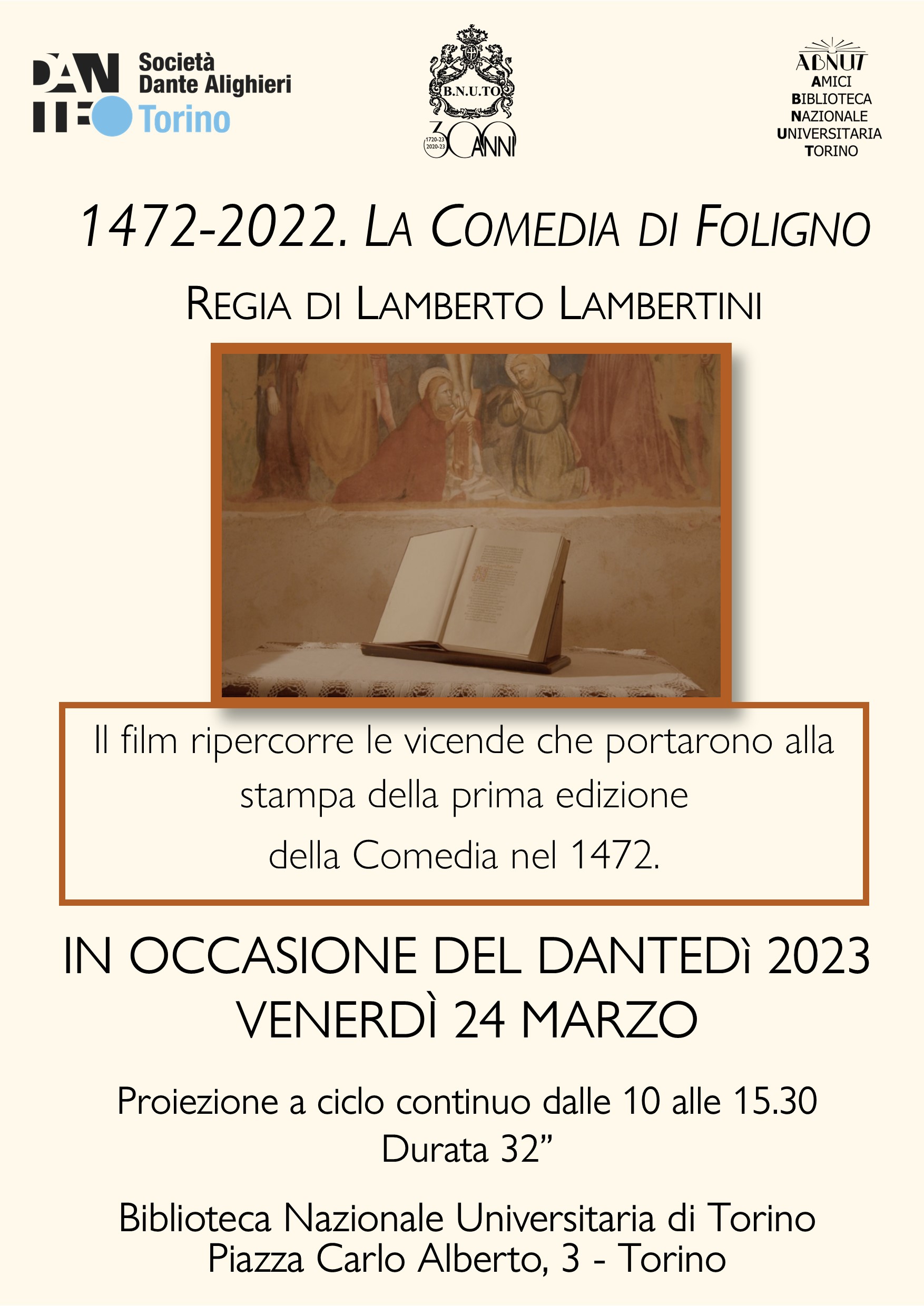 1472-2022. LA COMEDIA DI FOLIGNO